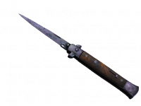 ★ Stiletto Knife Blue Steel